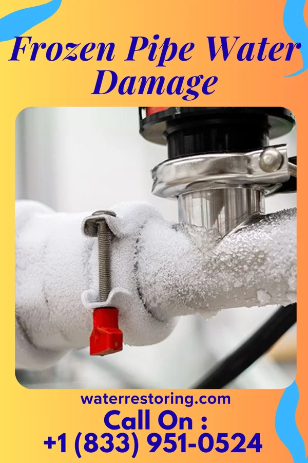 Frozen Pipe Water Damage in Snydertown, PA